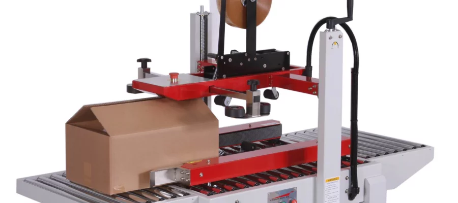 Halbautomatische Kartonverschließer (Premium-Serie) von alpha-pack GmbH