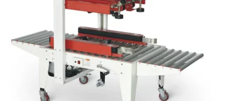 Halbautomatischer Kartonverschließer (Eco-Serie) von alpha pack GmbH