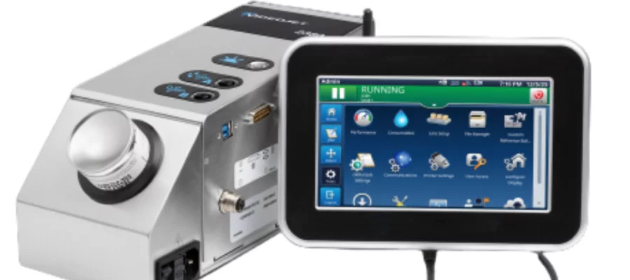 Großschrift-Tintenstrahldrucker zur Kennzeichnung von Umverpackungen von alpha-pack GmbH