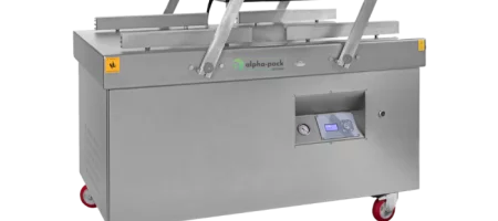 Ansicht der Vakuummaschine von alpha pack GmbH