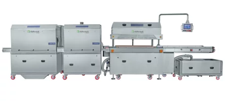 Vakuum-Kammerbandmaschine direkt vom Hersteller alpha-pack GmbH
