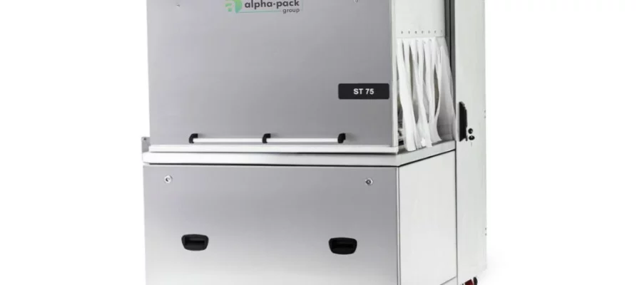 Heisswasser Schrumpftunnel von alpha-pack GmbH