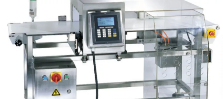 Ansicht des Metalldetektors von alpha pack GmbH