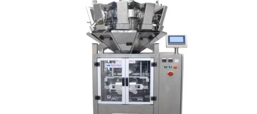 Ansicht der Mehrkopfwaage von alpha pack GmbH