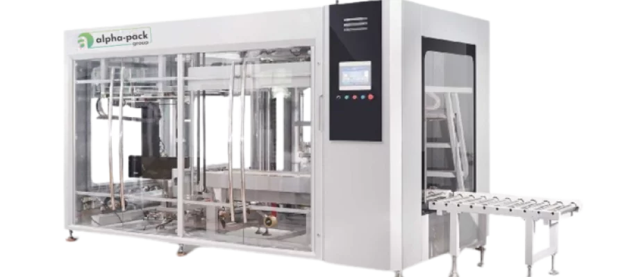 Beuteleinsetzer Maschine von alpha pack GmbH