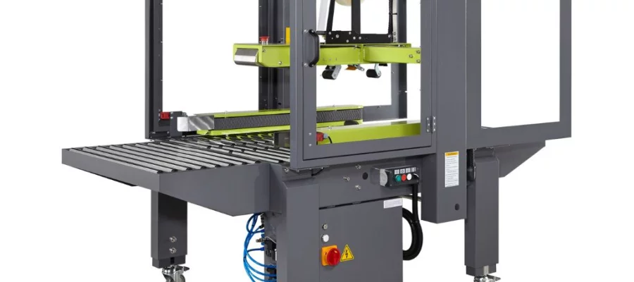 Vollautomatischer Kartonverschließer von alpha-pack GmbH