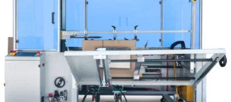 Horizontaler Kartonaufrichter für Faltkartons